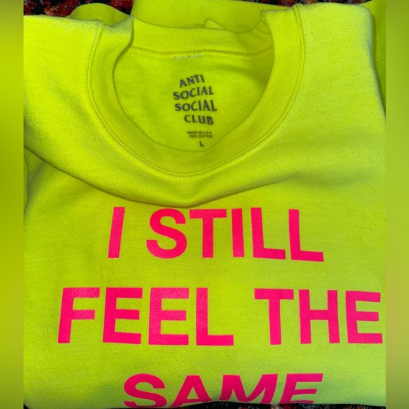 Anti Social Social Club Crew Sweatshirt - Picture 3 of 6